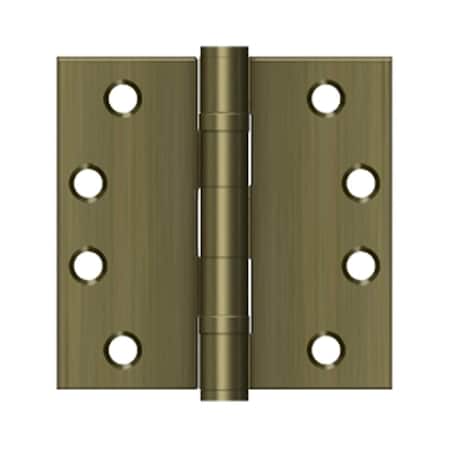 Patioplus Square Hinges, Antique Brass, 4 x 4 in. PA2155441